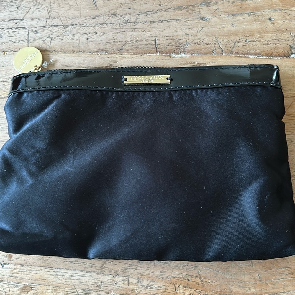 Giorgio Armani Makeup, Travel, Anything Black Bag.